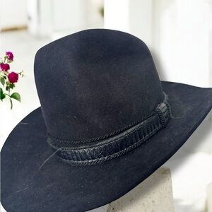 Vintage beaver 20x custom Cowboy Hat rancher western coastal cowgirl festival